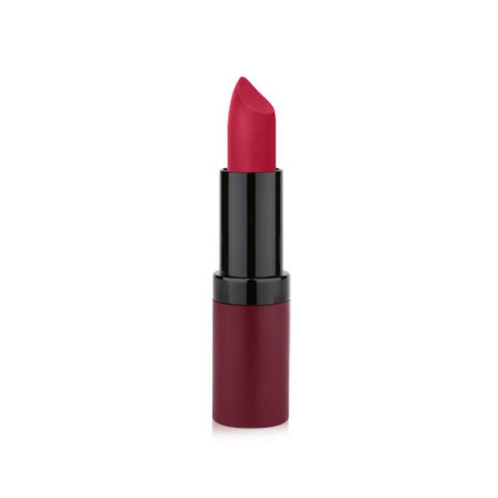 Refect Beauty Golden Rose Velvet Matte Lipstick in a bold, rich red shade with a smooth, creamy finish. 18