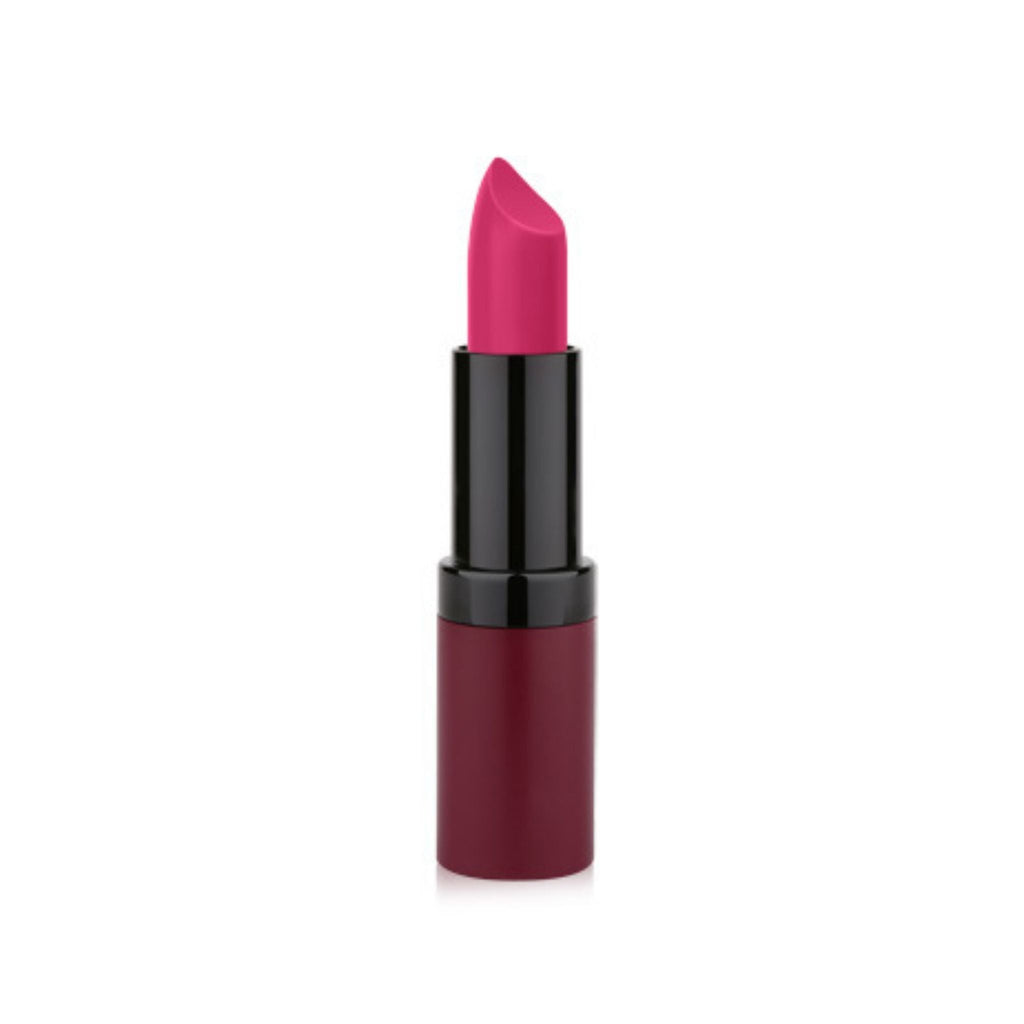 Refect Beauty Golden Rose Velvet Matte Lipstick in a vibrant pink shade with a smooth, long-lasting finish. 11