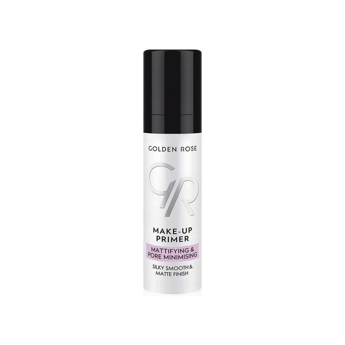 Refect Beauty Golden Rose mattifying and pore minimizing makeup primer in a 30ml pump bottle for a silky matte finish