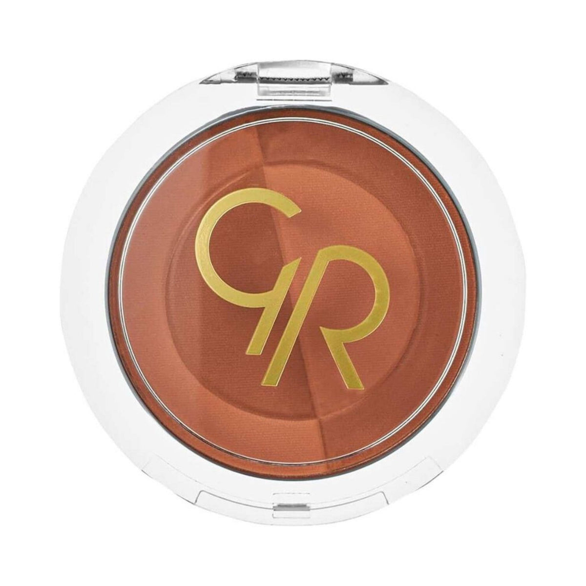 Refect Beauty Golden Rose Mineral Bronze Powder in a round clear compact with a silky sun-kissed tan finish 01