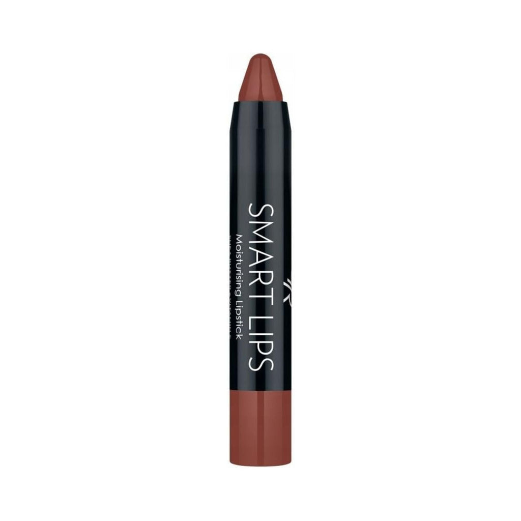 Refect Beauty Golden Rose Smart Lips moisturizing lipstick in a creamy brown shade with a sleek twist-up applicator. 07