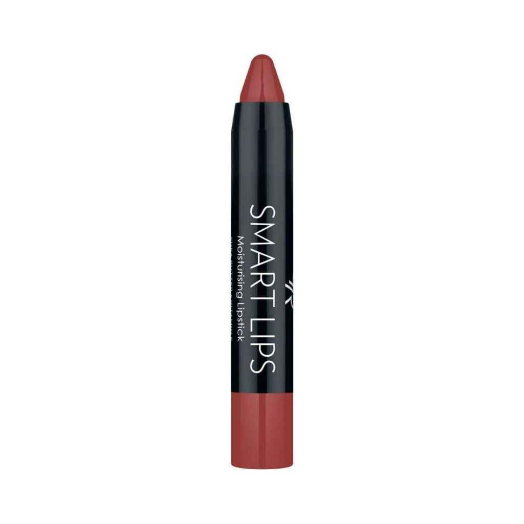 Refect Beauty Golden Rose Smart Lips moisturizing lipstick in a creamy rose shade with a sleek twist-up applicator. 08