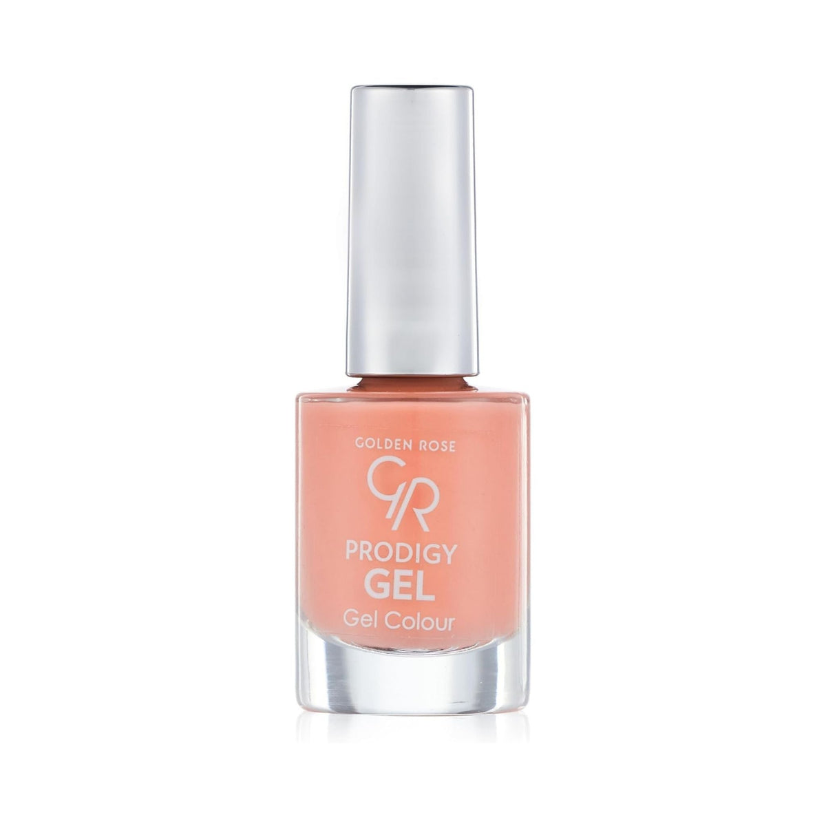 Refect Beauty Golden Rose Prodigy Gel nail polish in a soft peach shade with a glossy gel-effect finish. 14