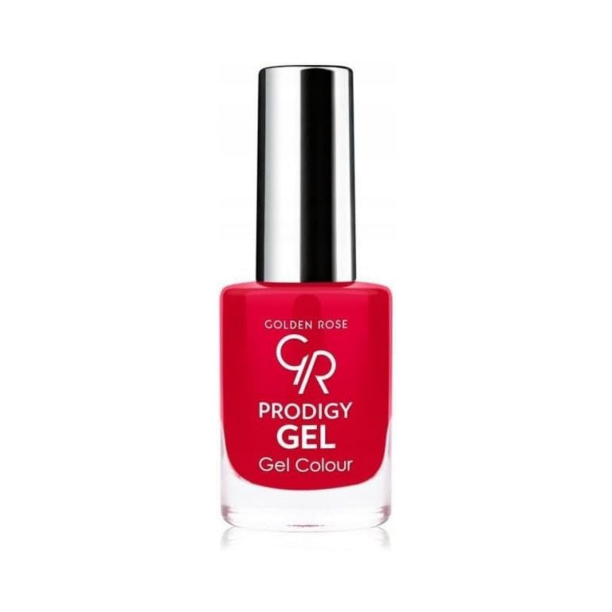 Refect Beauty Golden Rose Prodigy Gel nail polish in a vibrant red shade with a glossy gel-effect finish. 16