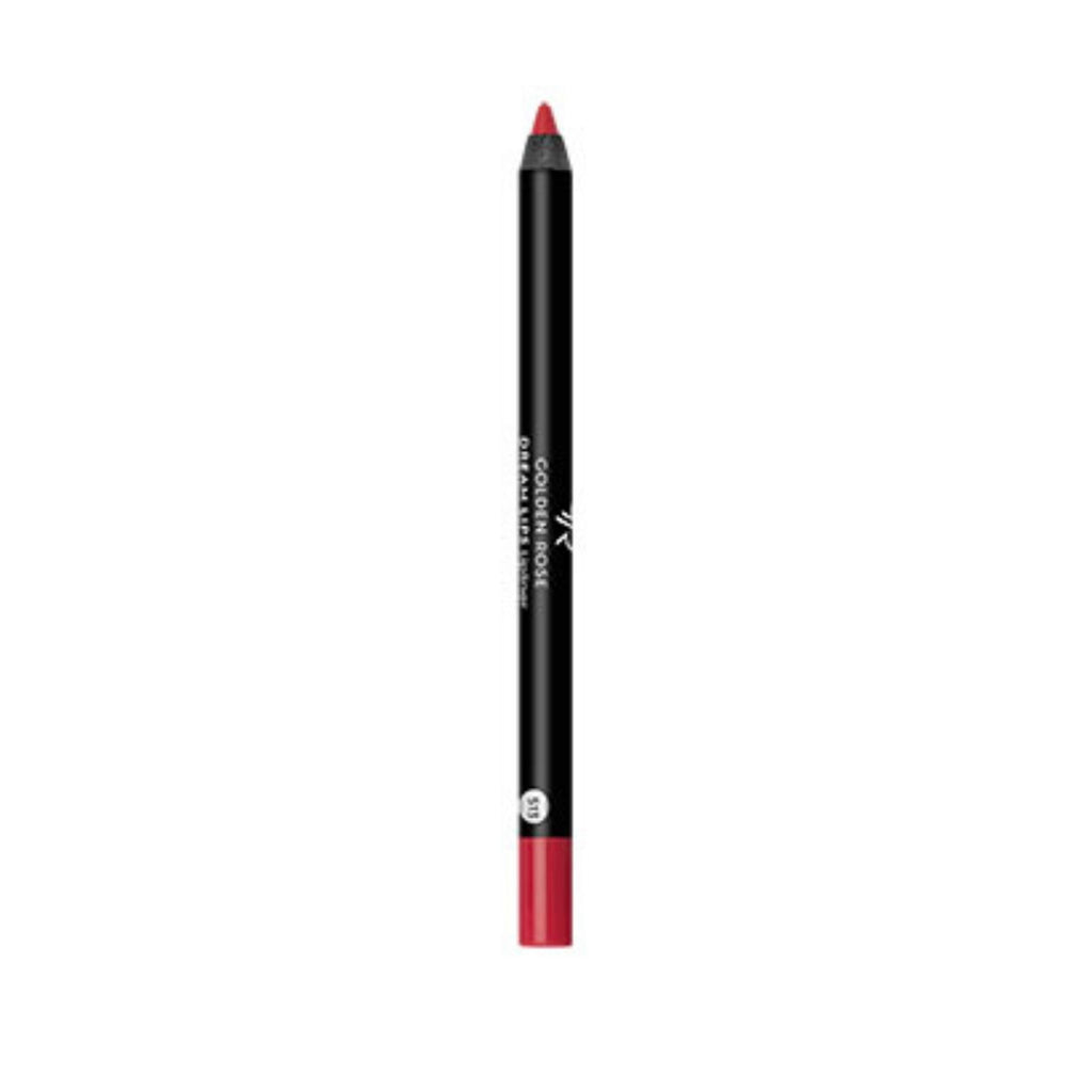 Refect Beauty Golden Rose Dream Lips Lipliner in a vibrant red shade with a creamy, long-lasting formula. 513