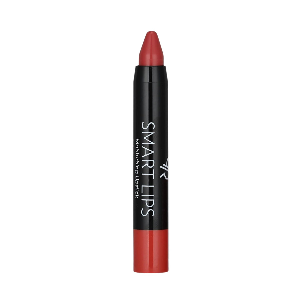 Refect Beauty Golden Rose Smart Lips moisturizing lipstick in a vibrant red shade with a creamy crayon design. 05