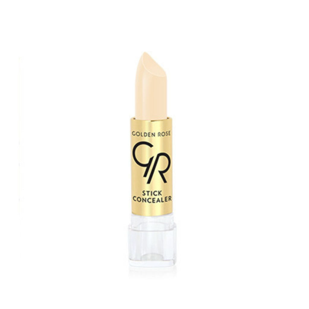 Refect Beauty Golden Rose stick concealer in a gold tube for full coverage of blemishes and dark circles 04