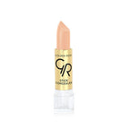 Refect Beauty Golden Rose Stick Concealer in a creamy beige shade with a gold metallic tube and clear base. 02