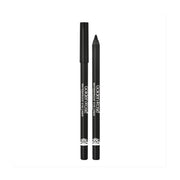 Refect Beauty Golden Rose waterproof black eyeliner pencil with cap for precise and long-lasting eye makeup application