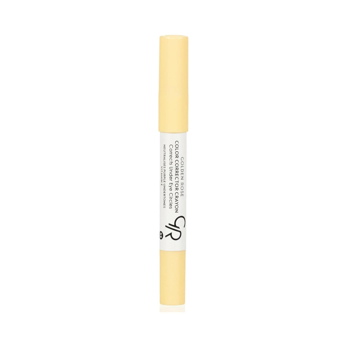 Refect Beauty Golden Rose yellow color correcting crayon pencil for neutralizing purple under-eye circles