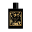 Refect Beauty Gucci Bloom Parfum bottle featuring a black glass design with elegant gold floral and butterfly motifs.