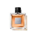 Refect Beauty Guerlain L'Homme Idéal Extrême Eau de Parfum in a square glass bottle with a textured black cap.