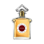 Refect Beauty Guerlain Samsara Eau de Parfum in a classic glass bottle with a heart-shaped stopper and amber liquid.
