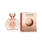 Refect Beauty Guess Bella Vita Rose Eau de Toilette in a round glass bottle with rose gold accents and matching box.