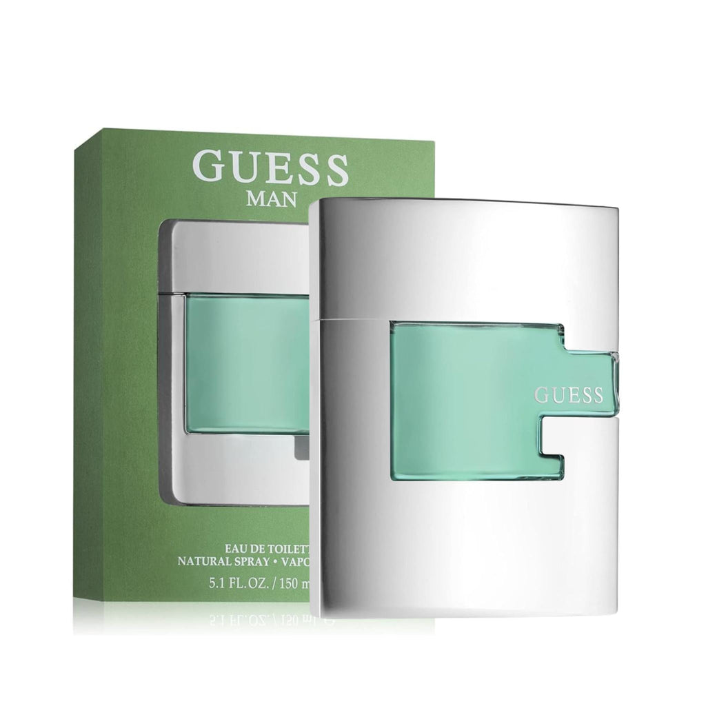 Refect Beauty Guess for Men Eau De Toilette fragrance bottle and green packaging box