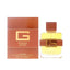 Refect Beauty Guess Iconic Eau de Parfum bottle and brown box with gold G logo and leather-style accent