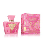 Refect Beauty Guess Seductive Dream Eau de Toilette perfume bottle and pink floral box with gold lettering