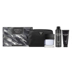 Refect Beauty Guess Seductive Homme 4-piece fragrance gift set with cologne, body spray, shower gel, and travel pouch.