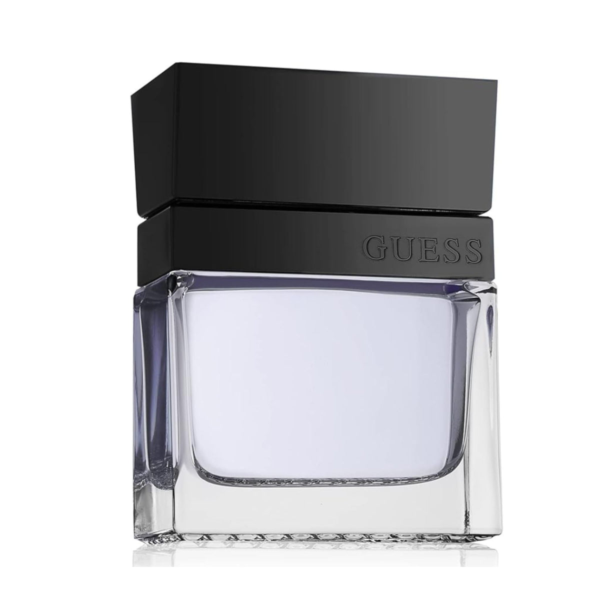 Refect Beauty Guess Seductive for Men eau de toilette in a clear glass bottle with a sleek black cap