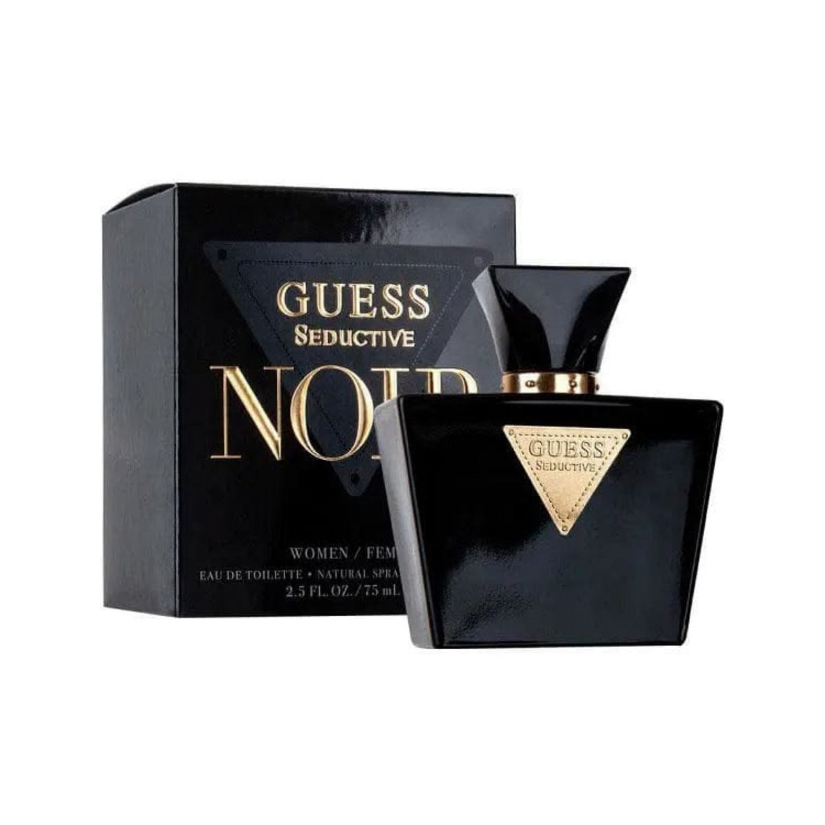 Refect Beauty Guess Seductive Noir eau de toilette perfume bottle and black box packaging