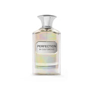 Refect Beauty Gulf Orchid Perfection unisex eau de parfum in a rectangular glass bottle with an iridescent finish.