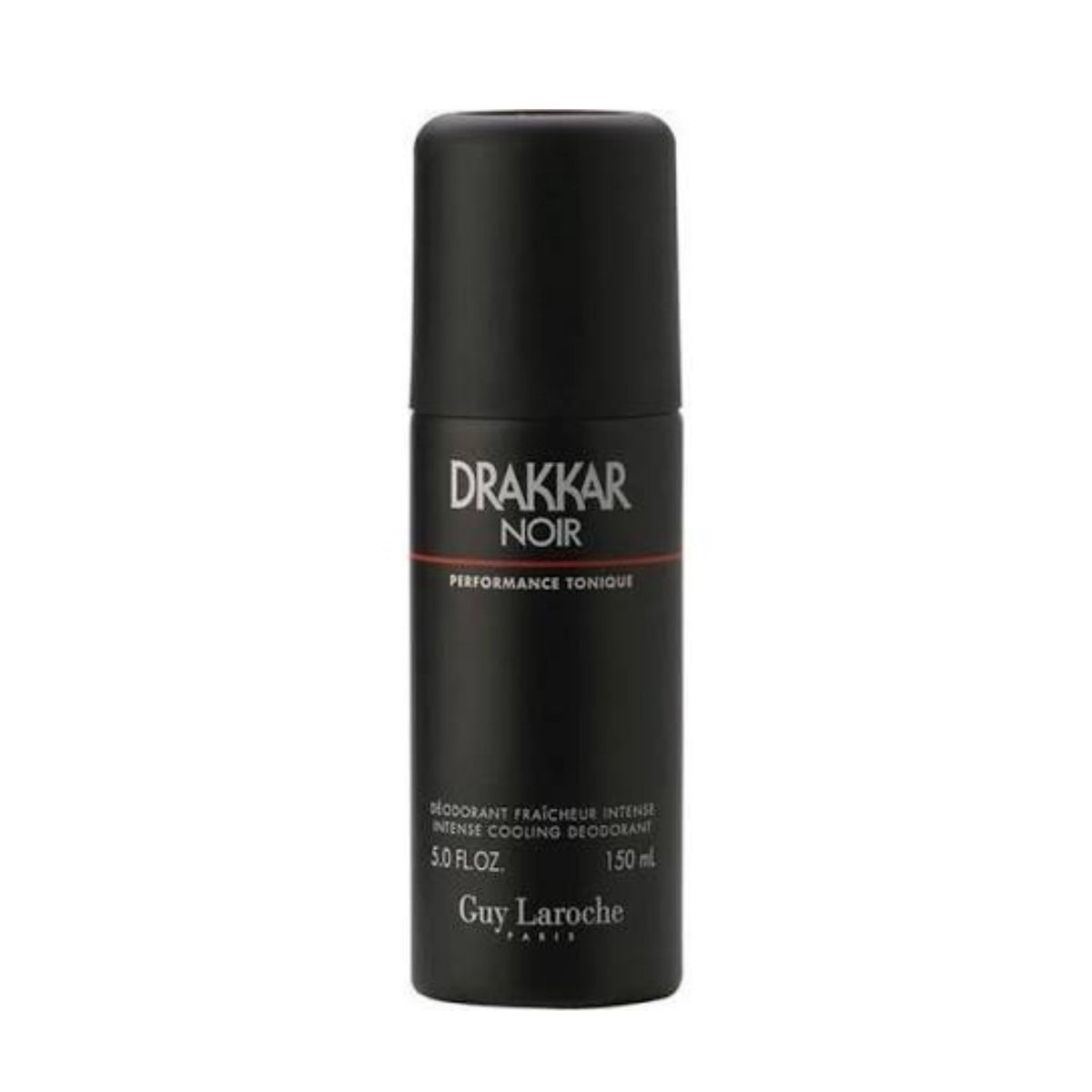 Refect Beauty Guy Laroche Drakkar Noir deodorant spray for men in a sleek black 150ml bottle for daily freshness.
