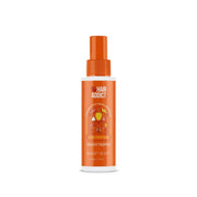 Refect Beauty Hair Addict Peachy Tropics hair perfume mist in an orange spray bottle for fresh fruity hair fragrance.