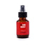 Refect Beauty Hair Addict The Swim Proof Recipe protective hair spray in an amber glass bottle with a black pump.