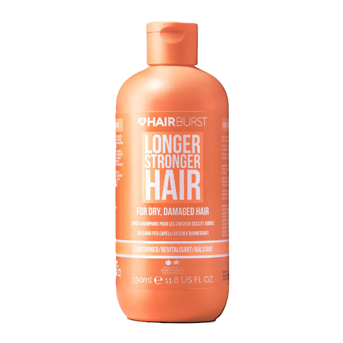 Refect Beauty Hair Burst conditioner bottle for dry and damaged hair in a peach-coloured 350ml container.