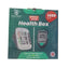 Refect Beauty Planet Health Package featuring a blood pressure monitor and glucose meter in a special offer box.