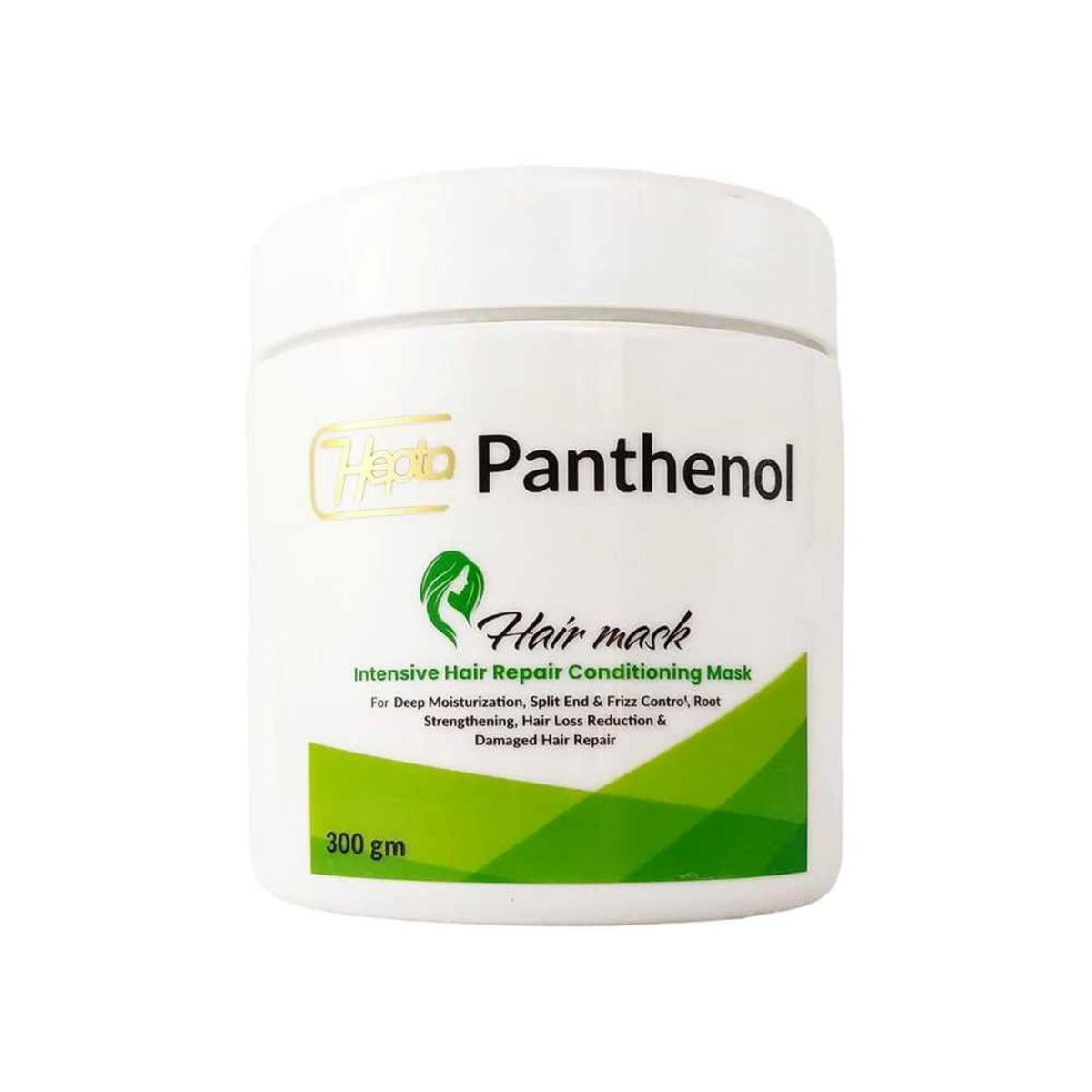 Refect Beauty Hebta Panthenol hair mask in a 300g white jar for deep conditioning and intensive repair.