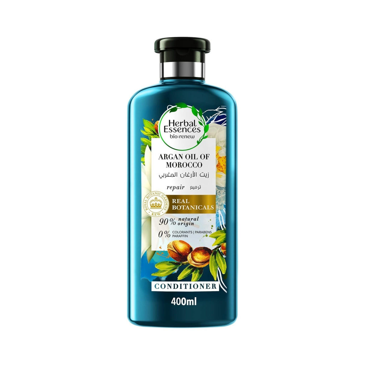 Refect Beauty Herbal Essences Argan Oil of Morocco conditioner bottle for nourishing and smoothing dry hair