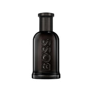 Refect Beauty Hugo Boss Bottled Parfum in a sleek, dark glass bottle with embossed branding for a sophisticated look.