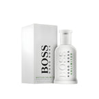 Refect Beauty Hugo Boss Bottled Unlimited Eau de Toilette white bottle and packaging with green text accents