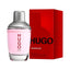 Refect Beauty Hugo Boss Energise Eau de Toilette bottle with its iconic red box, featuring a fresh masculine scent.