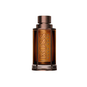 Refect Beauty Hugo Boss The Scent Absolute Eau de Parfum in a dark amber glass bottle with a metallic bronze cap.