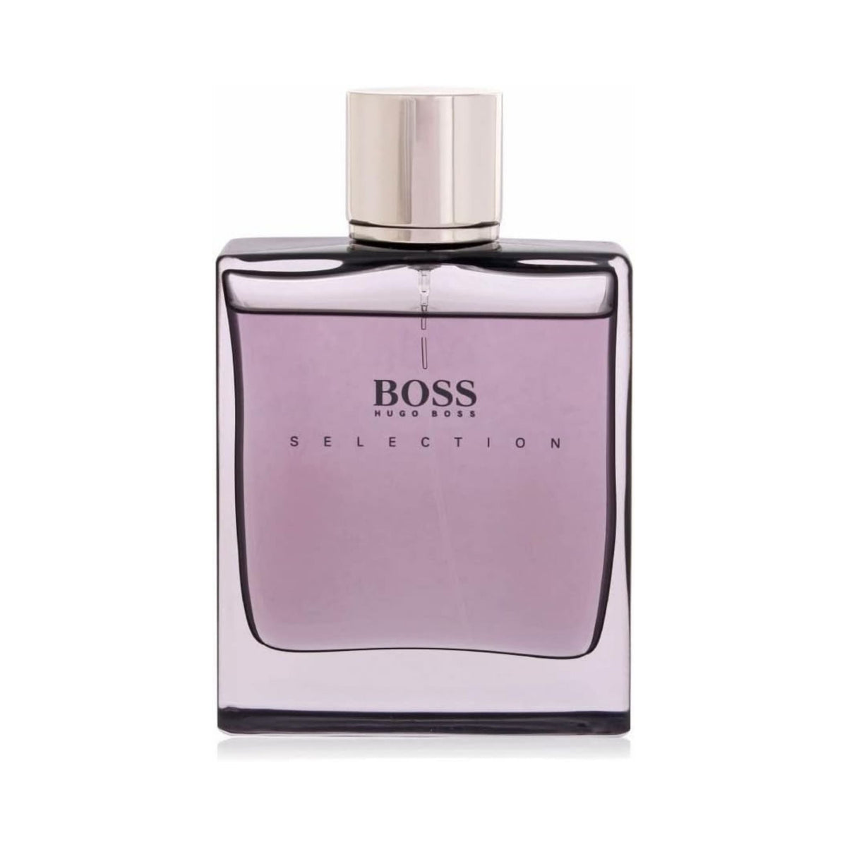 Refect Beauty Hugo Boss Selection Eau de Toilette in a sleek rectangular glass bottle with a silver cap