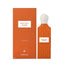 Refect Beauty IBRAQ Nude Coral Diamond Eau de Parfum bottle and matching orange box with diamond-textured glass