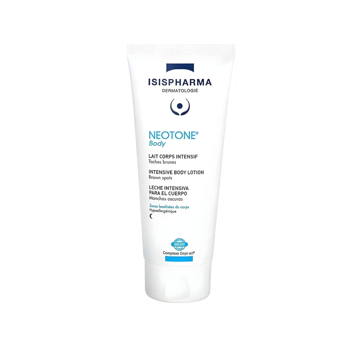 Refect Beauty Isispharma Neotone Body intensive lotion tube for targeting dark spots and body pigmentation