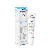 Refect Beauty Isispharma Neotone Eyes Contour Cream with roll-on applicator and box for dark circles and puffiness.