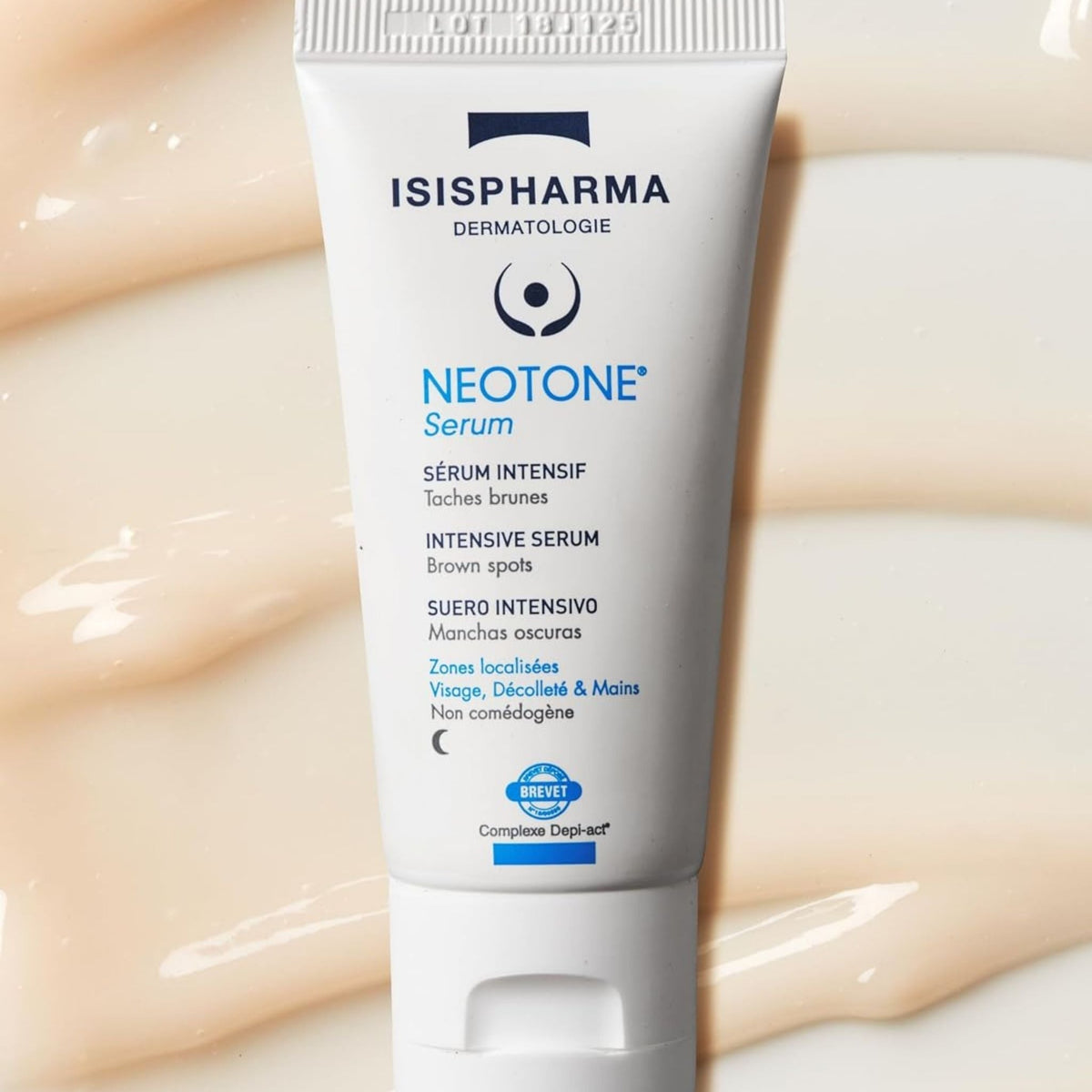 Refect Beauty Isispharma Neotone intensive serum for dark spots and uneven skin tone in a white squeeze tube