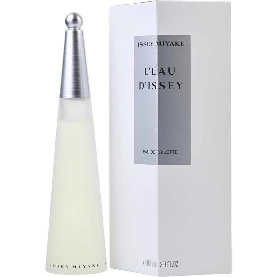 Refect Beauty Issey Miyake L'Eau d'Issey Eau de Toilette bottle and white minimalist packaging box