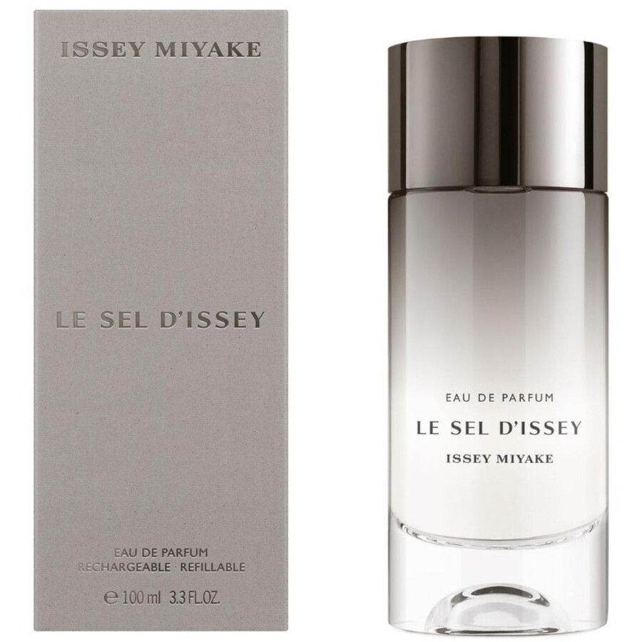 Refect Beauty Issey Miyake Le Sel d'Issey Eau de Parfum 100ml bottle and grey box packaging