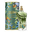 Refect Beauty Jean Paul Gaultier Le Beau Paradise Garden perfume bottle with green glass and embroidered leaf detail
