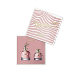 Refect Beauty Jean Paul Gaultier Scandal gift set featuring an 80ml perfume and 30ml hair mist in a pink box.