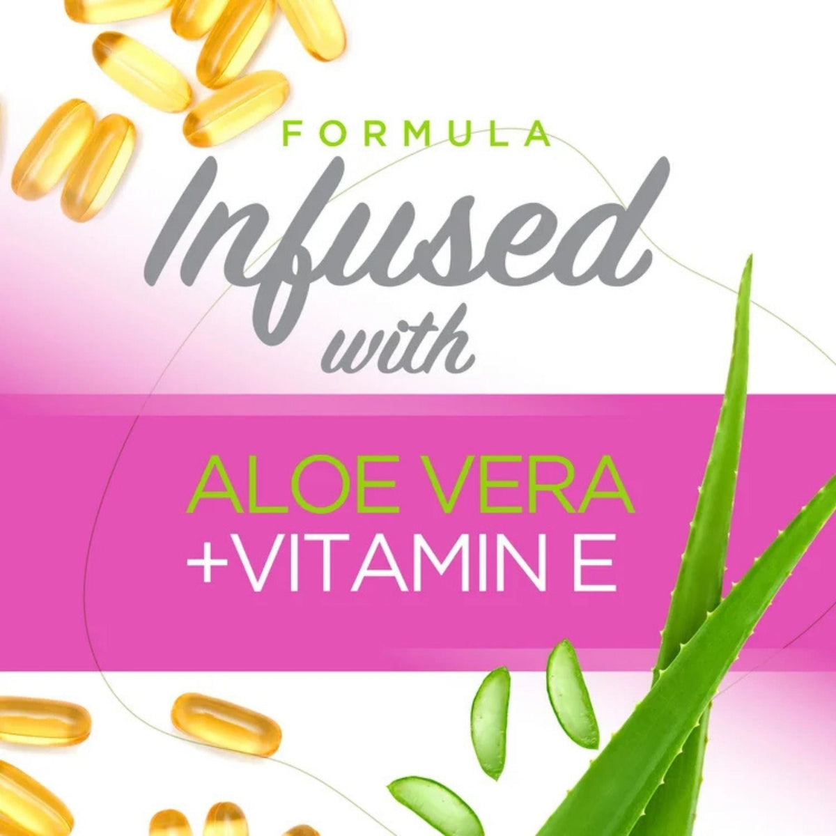 Refect Beauty Every Strand Keratin Repairing Conditioner label highlighting aloe vera and vitamin E ingredients