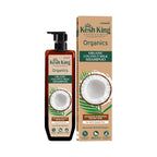 Refect Beauty Kesh King Organics Coconut Milk Shampoo bottle and packaging for hydrated, soft, and smooth hair.