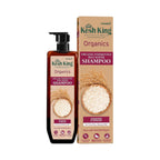 Refect Beauty Kesh King Organics fermented rice water shampoo bottle with pump and matching product packaging box