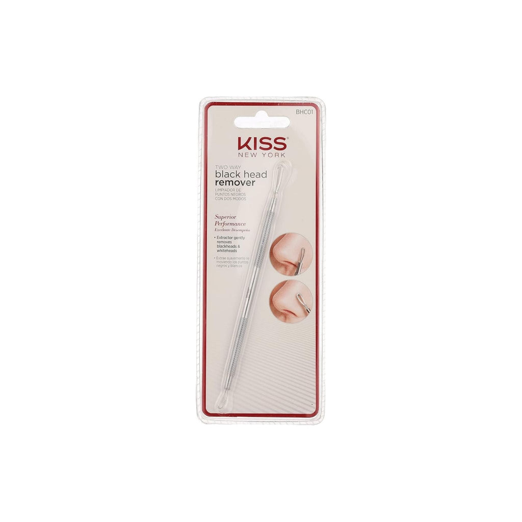 Refect Beauty Kiss 2 Way Black Head Clear stainless steel facial cleansing tool in original retail packaging