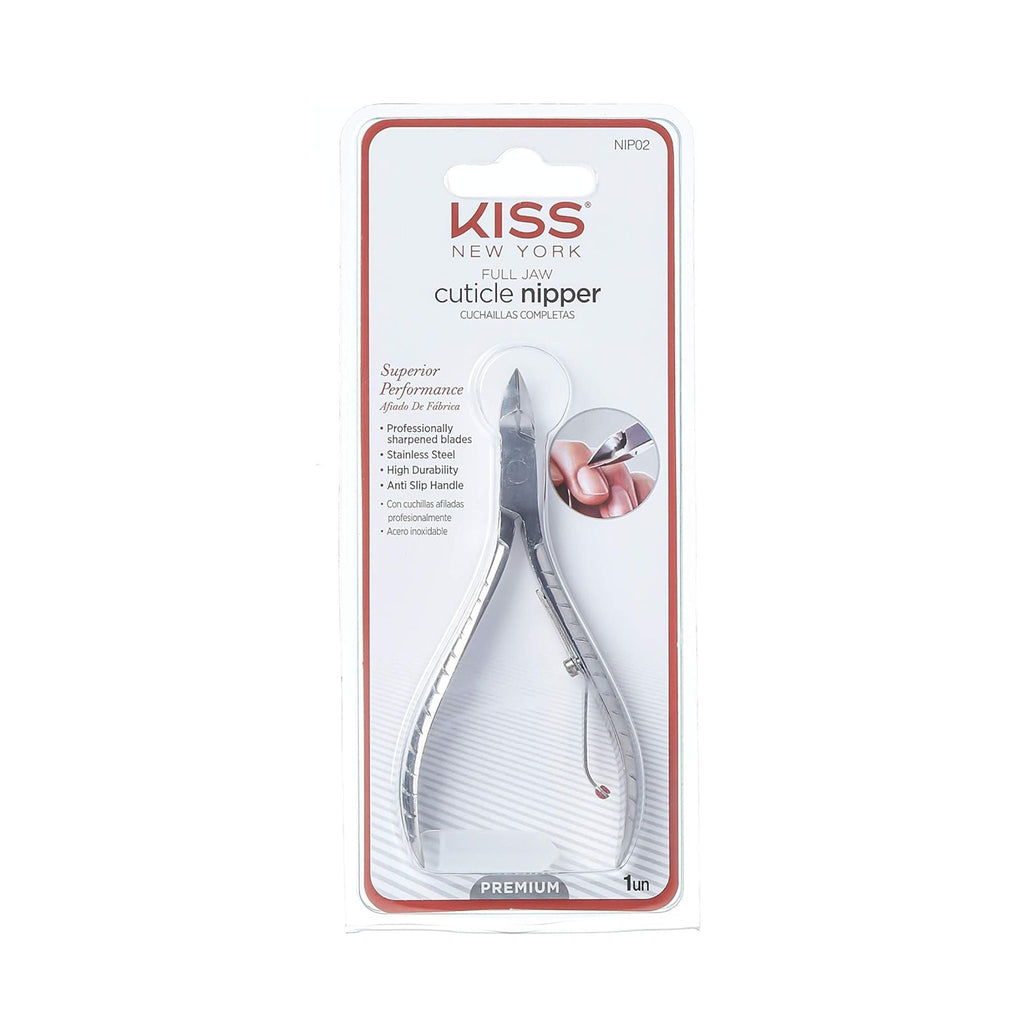 Refect Beauty Kiss Cuticle Nipper with full jaw design, made of durable stainless steel for precise nail trimming.